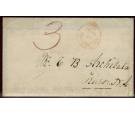 SG CC1. 1854. Small neat envelope...