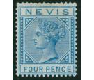 SG30. 1883 4d Blue. Superb fresh mint...