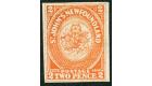 SG10. 1860 2d Orange-vermilion. Very fine unused...