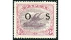 SG O62a. 1931 6d Dull purple and red-purple. "POSTACE" at left.