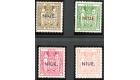 SG83-86. 1942-45. Set of 4. Brilliant fresh U/M mint...