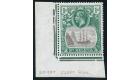 SG98c. 1922 1d Grey and green. 'Cleft Rock'. Superb corner sheet