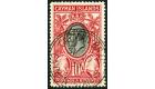 SG107. 1935 10/- Black and scarlet. Brilliant fine well centred 