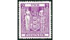 SG F182w. 1937 £2 Bright purple. 'Watermark Inverted'. Brillian