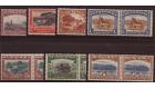 SG34-39. 1927 Set of 7 bi-lingual pairs. Superb fresh mint...