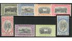 SORUTH. SG49-57. 1929 Set of 8. Brilliant fresh mint...