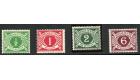 SG D1-D4. 1929 Set of 4. Brilliant fresh U/M mint...