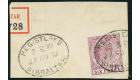 SG70. 1911 6d Dull and bright purple. Choice superb fine used...