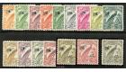 SG190-203. 1932 Set of 16. Brilliant fresh U/M mint...