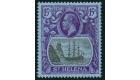 SG113. 1922 15/- Grey and purple/blue. Brilliant fresh well cent