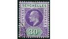 SG52a. 1903 30c Violet and dull green. 'Dented Frame'. Very fine