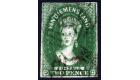 SG15. 1855 2d Deep green. Superb fine used with beautiful colour