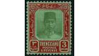 SG24. 1921 $3 Green and red/emerald. Brilliant fresh U/M mint...