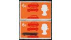 SG702b. 1966 6d Multicoloured. 'Deep blue (Jaguar and inscriptio