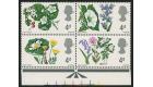 SG717af. 1967 4d Flowers. 'Slate-purple Omitted'. Brilliant U/M