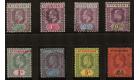SG85-93. 1904 Set of 8. Very fine used...