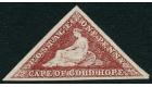 SG18b. 1864 1d Deep brown-red. Outstanding mint example...
