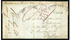 1840 (30 June). Soldier's 1d. Concession rate entire from Windmi