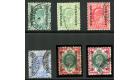 SG67-71. 1904 Set of 6. Complete with all shades, very fine used