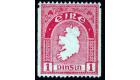 SG72b. 1933 1d Carmine. Perf.15 x Imperf. U/M mint...