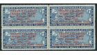 SG221. 1932 'Air' $1.50 on $1. Brilliant fresh mint block...