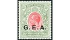 SG62. 1917 50r Carmine and green. Superb fresh well centred mint