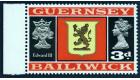 SG17ai. 1969 3d Multicoloured. 'Watermark Inverted'. U/M sheet m