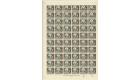 SG58a. 1961 1/2c on 1/2d Grey-black and sepia. 'Surcharge Double