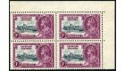 SG142c. 1933 1/- Slate and purple. "Lightning Conductor'. U/M mi