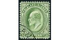 SG43aw. 1904 1/2d Yellow-green. 'Watermark Inverted'. Superb fin