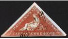 SG1. 1853 1d Pale brick-red. Brilliant fine used...