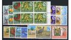 SG92-105. 1964 Set of 14. Brilliant U/M mint with blocks...