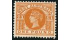 SG128. 1902 £1 Bright orange. Brilliant fresh mint...