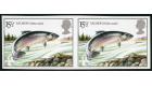 SG1207a. 1983 15 1/2p Salmon. 'Imperforate Pair'. Post Office fr