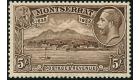 SG93. 1932 5/- Chocolate. Superb fresh U/M well centred...