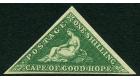 SG8b. 1859 1/- Deep dark green. Superb fresh mint...