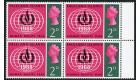 SG228a. 1968 2d Multicoloured. 'Yellow Omitted'. Brilliant U/M b