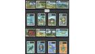 SG1-16. 1967 Set of 16. Brilliant fresh U/M mint...