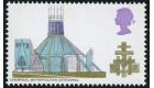 SG801a. 1969 1/6 Multicoloured. 'Black Omitted'. Very fine U/M m