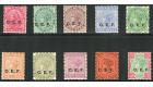 C.E.F. SG C1-C10. 1900 Set of 10. Superb fresh mint...