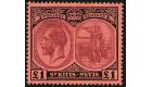 SG36. 1922 £1 Purple and black/red. Choice superb fresh mint...
