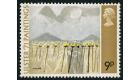 SG883a. 1971 9p Paintings. 'Orange (flowers) Omitted'. Brilliant