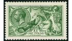 SG403, 1913 £1 Deep green. Brilliant fresh well centred mint...