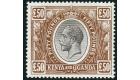 SG103. 1922 £50 Black and brown. Very choice superb fresh mint.