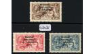 SG44-46. 1922 Set of 3. Choice superb fresh mint...