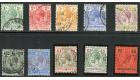 SG101-110. 1913 Set of 10. Superb used...