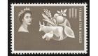 SG223a. 1963 8d Sepia. 'Country Name and Value Omitted'. U/M min