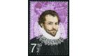SG926a 1973 7 1/2p Multicoloured. 'Gold (Queen's head) Omitted'.