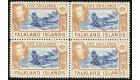 SG161b. 1938 5/- Indigo and pale yellow-brown. Superb U/M mint b