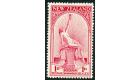 SG552. 1932 1d + 1d Carmine. Brilliant fresh U/M mint...